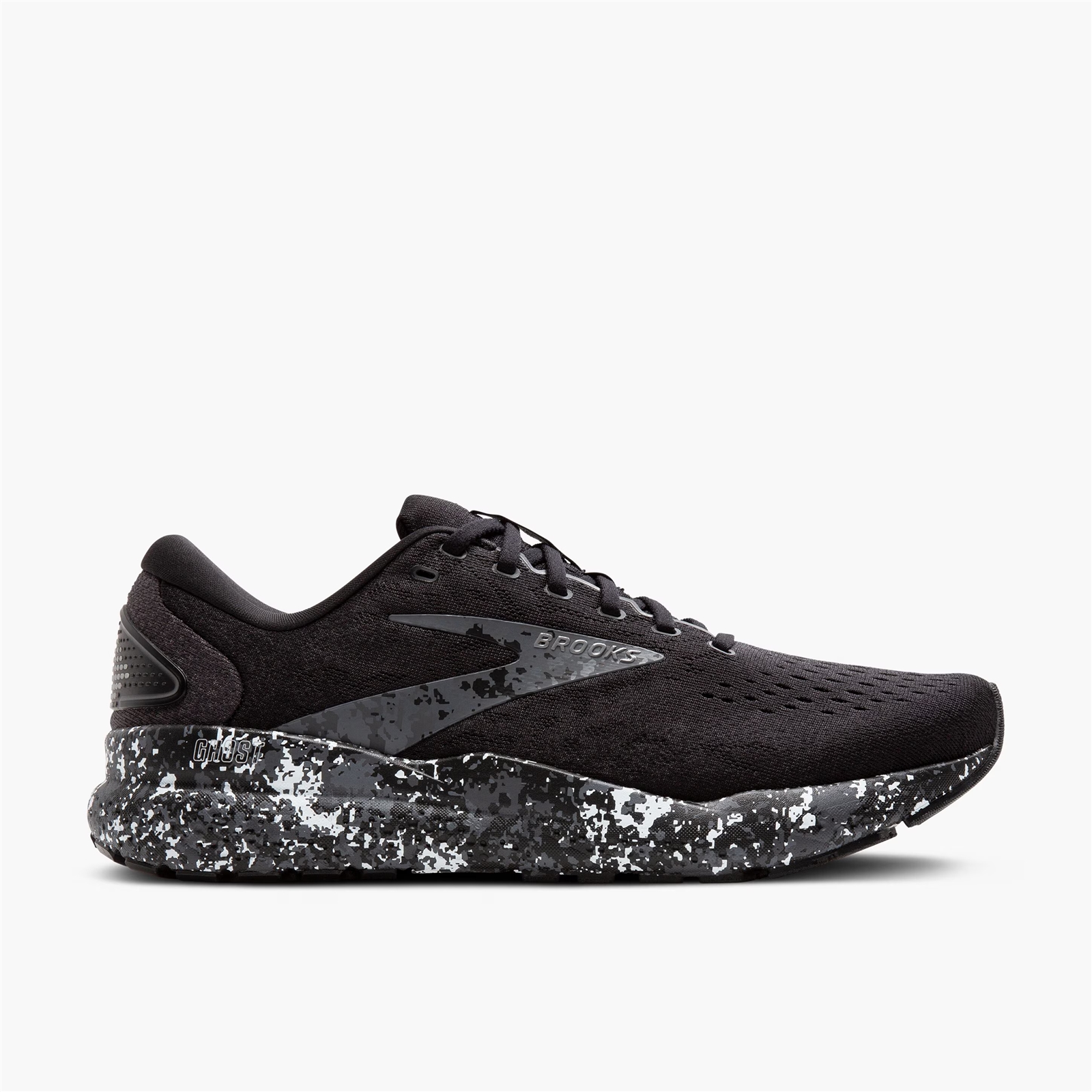 Brooks Men's Ghost 16 (Black/Iron/Lava) - 110418-062