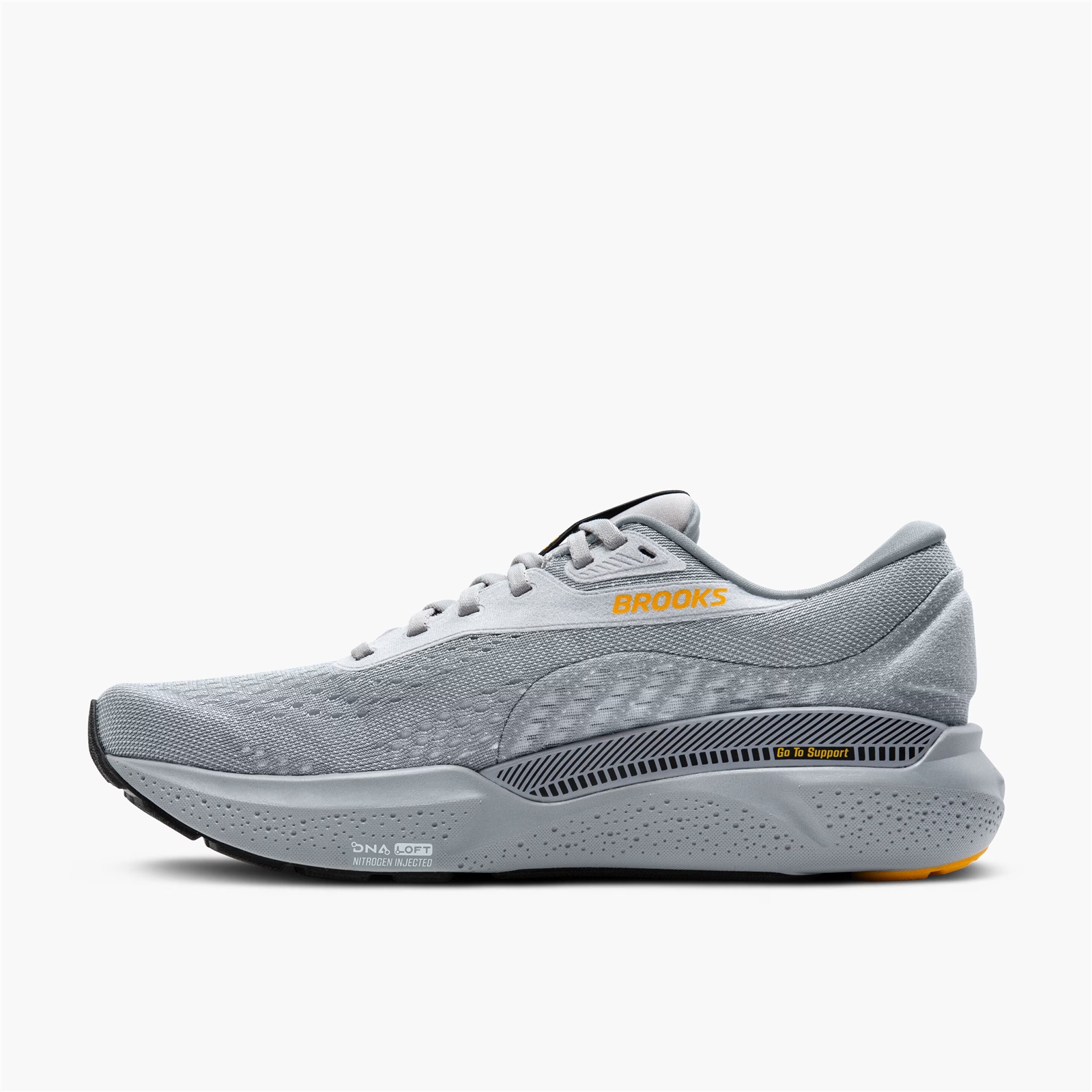 Brooks Adrenaline 24 110437-1D-084 Sneakers Men\'s US 8 Gray Running Shoes FL4711 Amazon.com | Brooks Men main image 4