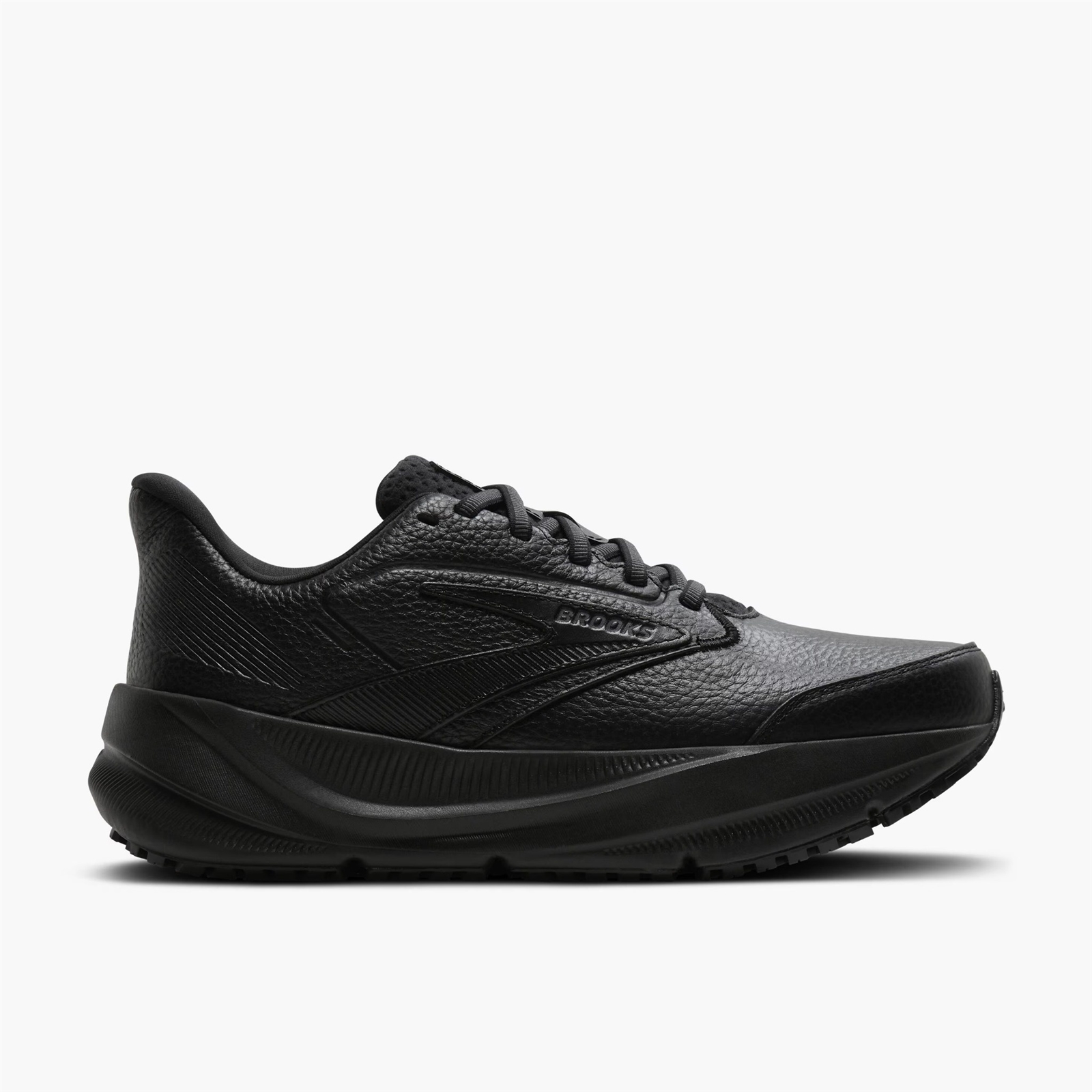 Brooks Men's Ghost Max Slip-Resistant (Solid Black) - 110495-072