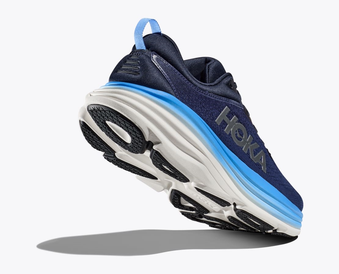 Hoka Men's Bondi 8 (Outer Space/All Aboard) - 1123202-OSAA