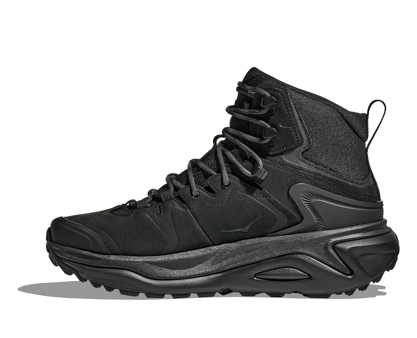 Hoka Men's Kaha 3 Gore-Tex Waterproof Hiking Boot (Solid Black