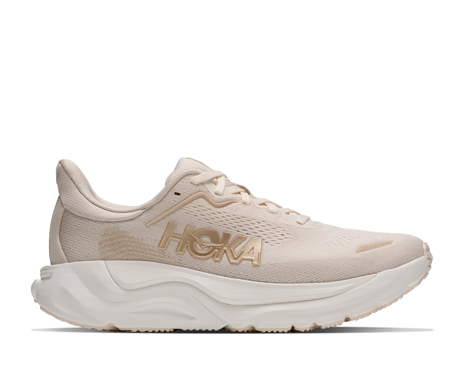 Hoka Women's Arahi 9 (Alabaster/Oat Milk) - 1176570-ALK