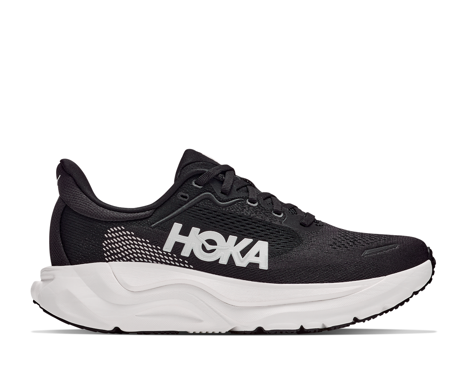 Hoka Women's Arahi 9 (Black/White) - 1176570-BWHT