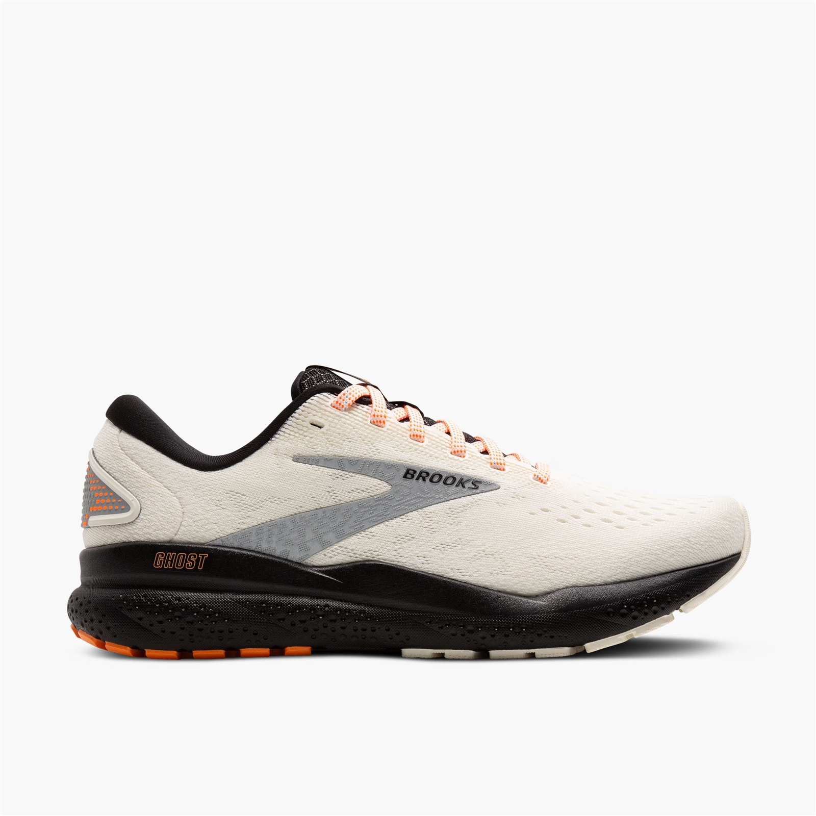 Brooks Women's Ghost 16 (Ecru/Orange/Black) - 120407-157