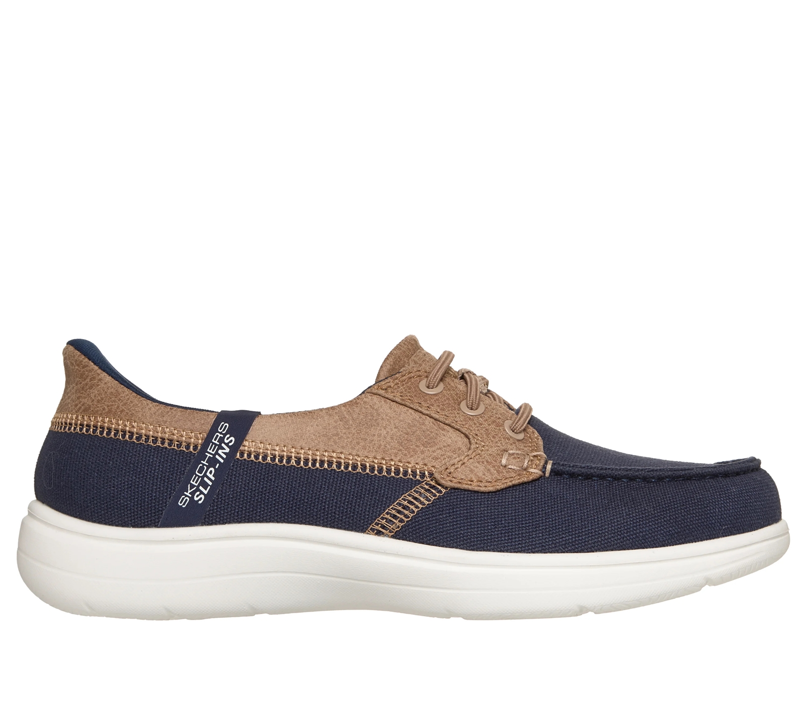シークエンストーナー Skechers Women's On The Go Flex Radiant Slip-Ins (Navy) - 138410-NVY