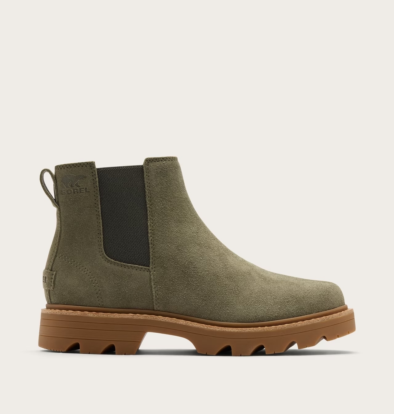 Sorel Women's Joan Rhapsody Chelsea Wedge (Velvet Tan/Gum