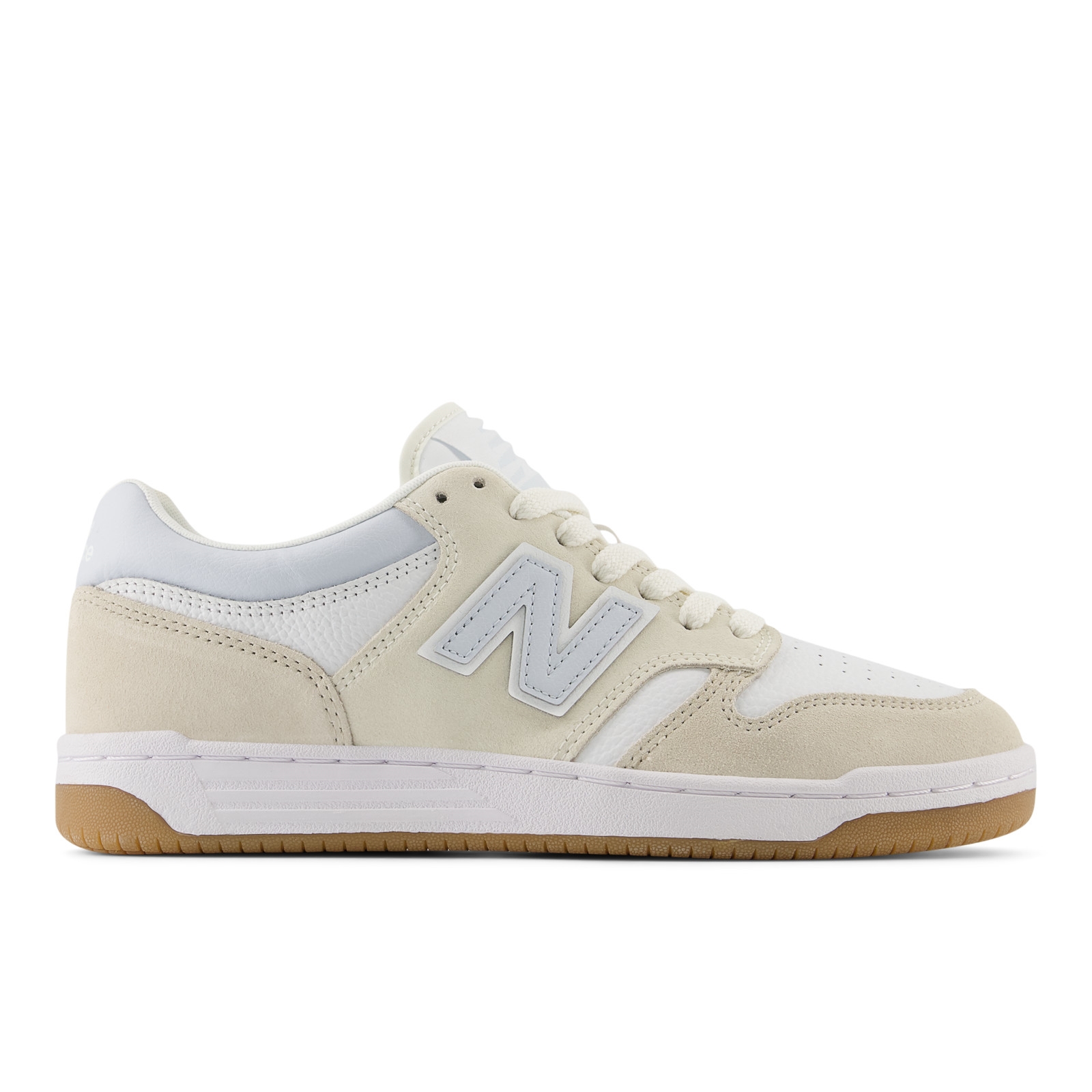 New Balance Unisex 480 (Sea Salt/Ice Blue) - BB480LSW display picture 3