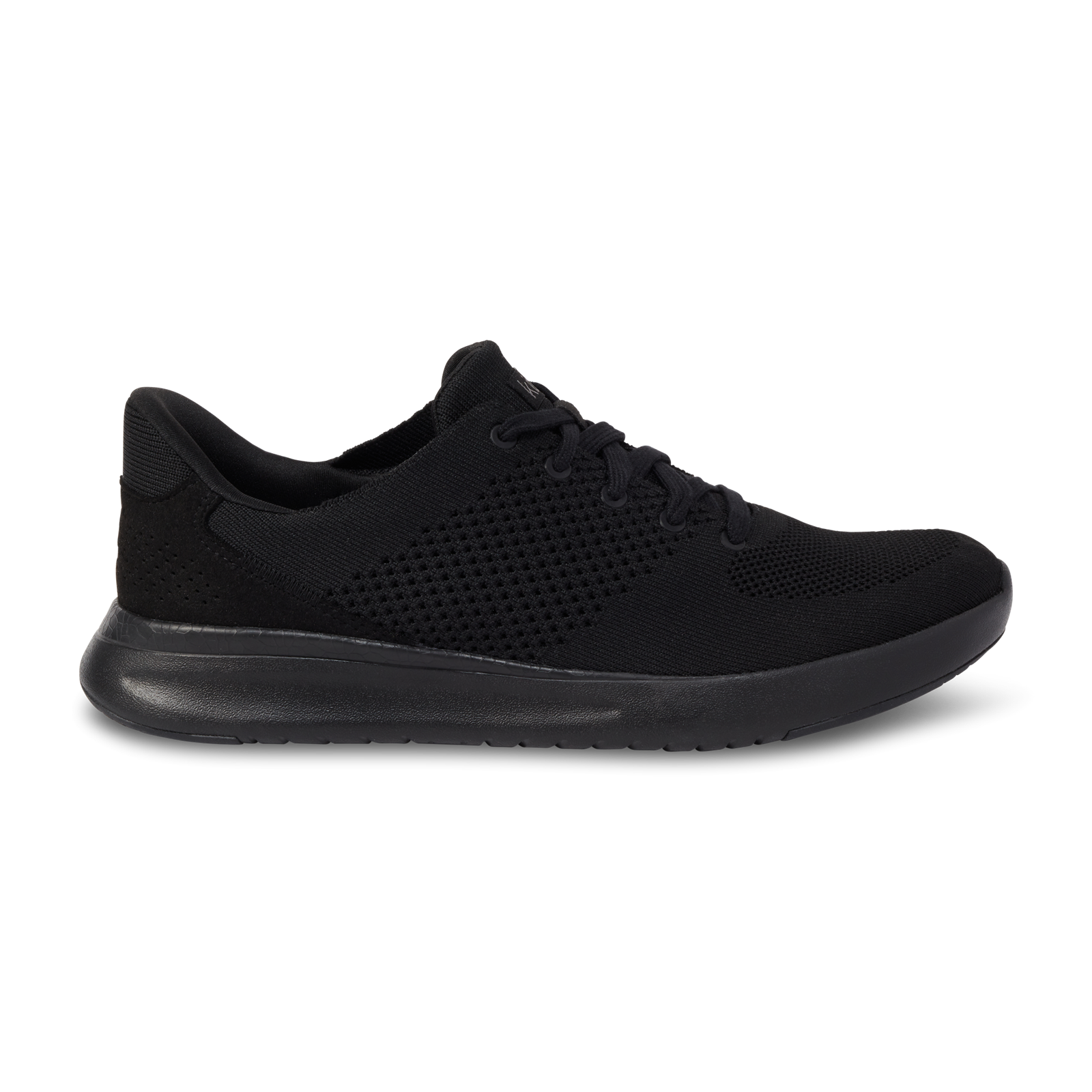 Kizik Mens New York Shoe Sz 8.5 Slip On Hands Free Casual Sneaker Black Leather Men main image 4
