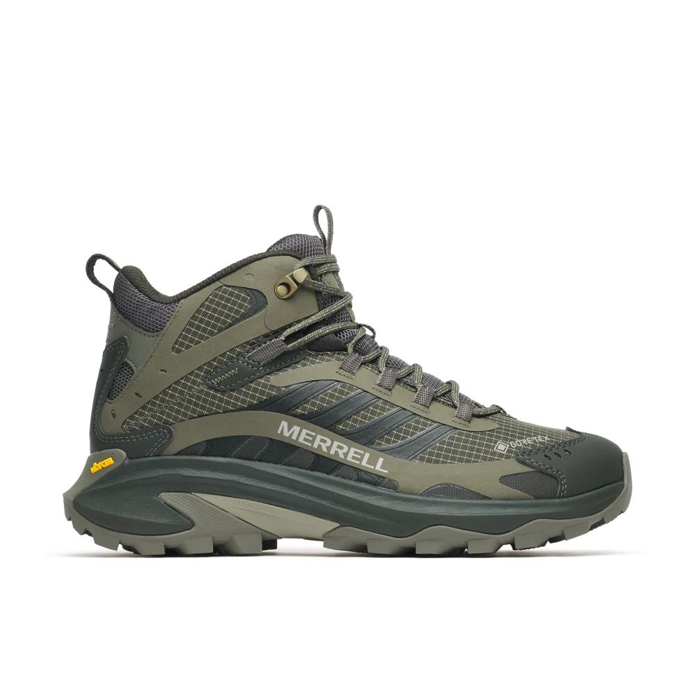 Merrell Men's Moab Speed 2 Mid Gore-Tex Waterproof (Olive) - J037979