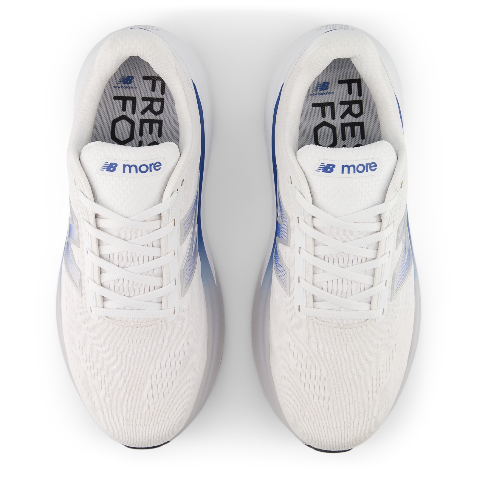 New Balance Fresh Foam X More V6 Men\'s Running Shoes White Blue Size 10 NMORLB6 New Balance Men main image 3